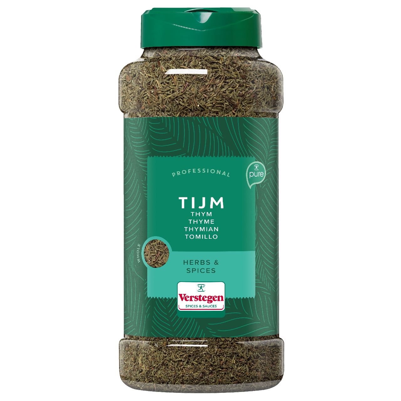 Verstegen Thyme whole PURE 170 g shaker