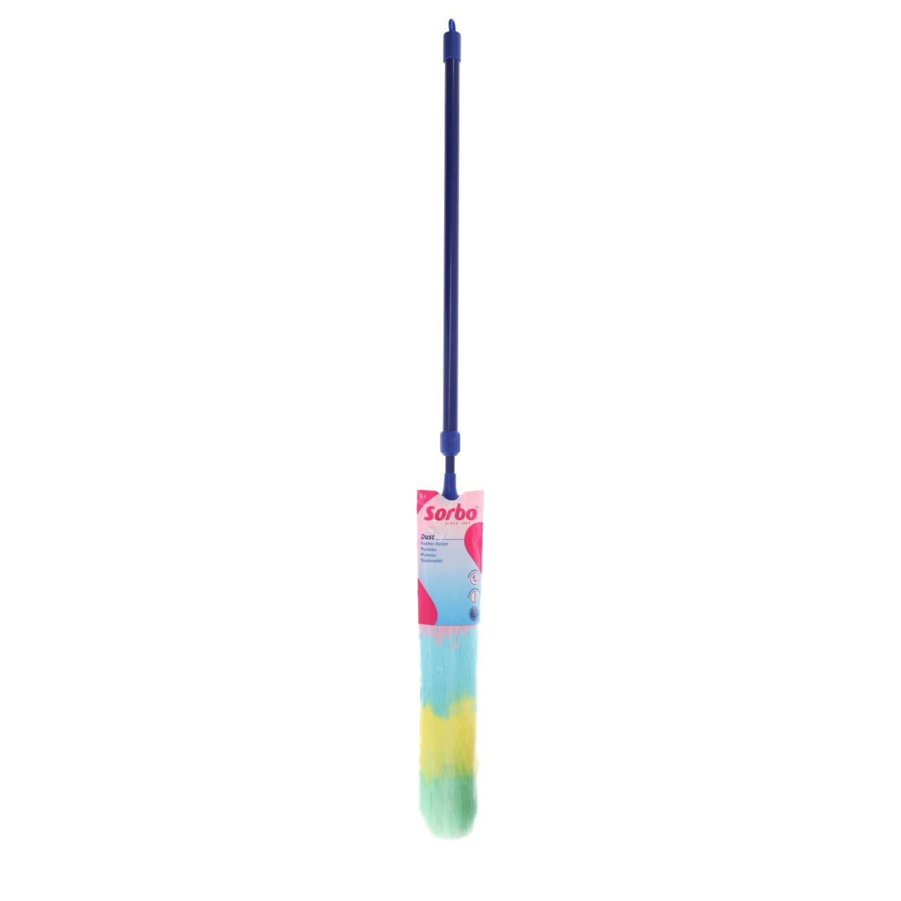 Sorbo Feather duster with telescopic handle 115 cm