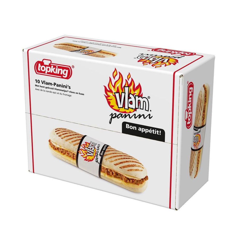 Topking Flame Paninis 10 x 210 g