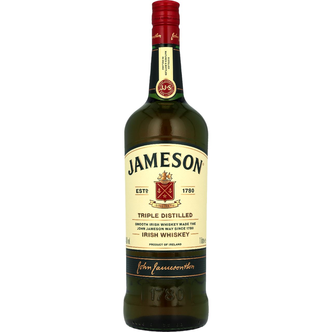 Jameson Irish whiskey 1 liter 40%