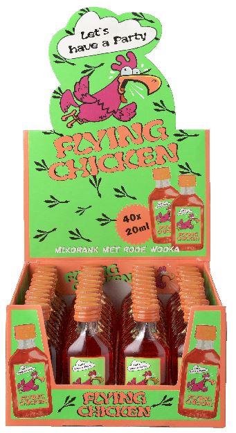 Flying Chicken 40 x 2 cl 10%