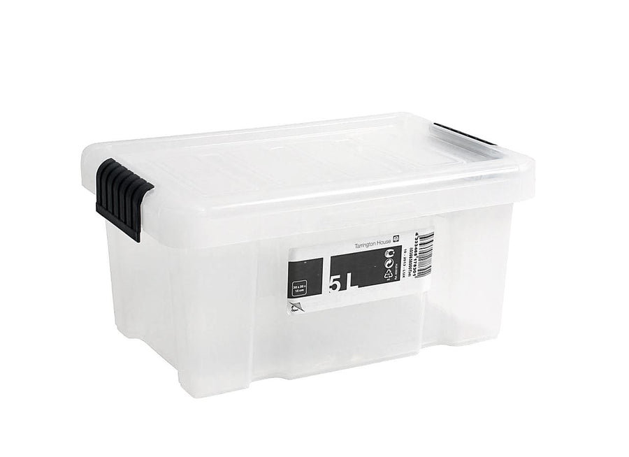 TARRINGTON HOUSE Storage box 5 liters transparent
