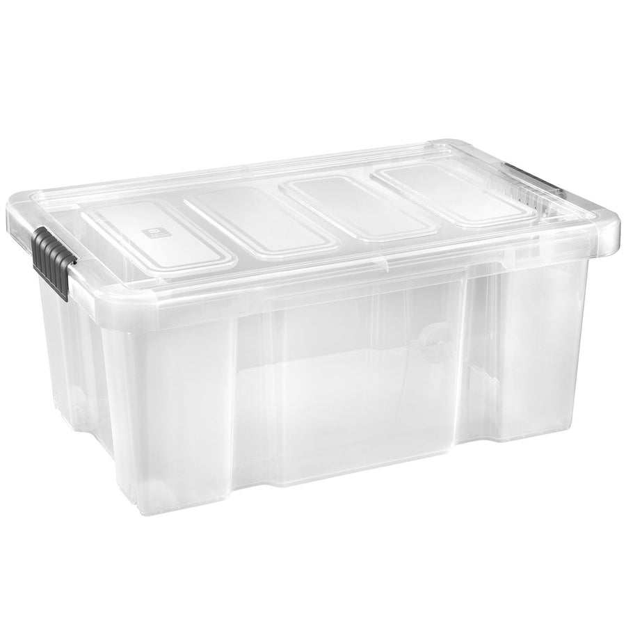 TARRINGTON HOUSE Storage box 45 liters transparent