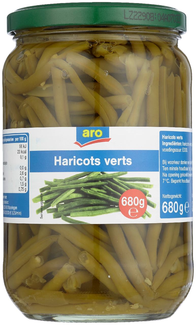 aro Haricots Verts Extra Fine 720 ml