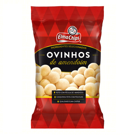 Ovinhos de Amendoim 65g - Elma Chips