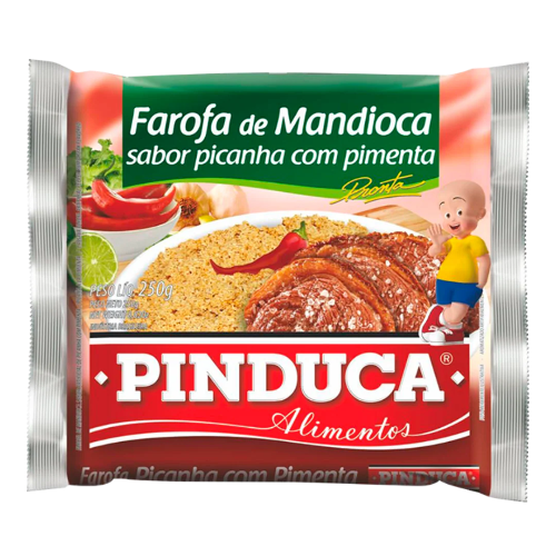 Farofa Pronta Sabor Picanha 250g - Pinduca