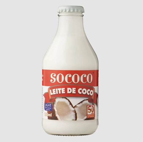 Leite de Coco Light 200ml - Sococo