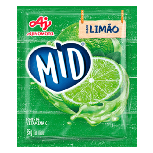 Suco em Pó sabor Limão 20g - MID