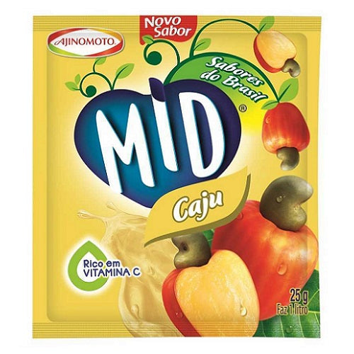 Suco em Pó sabor Caju 20g - MID