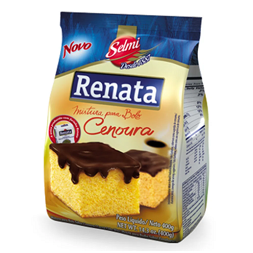 Mistura para Bolo de Cenoura 400g - Renata