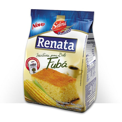 Mistura para Bolo de Fubá 400g - Renata