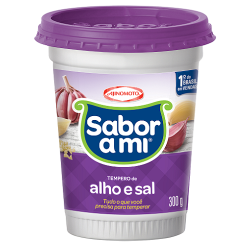 Tempero Alho e Sal 300g - Sabor AMI