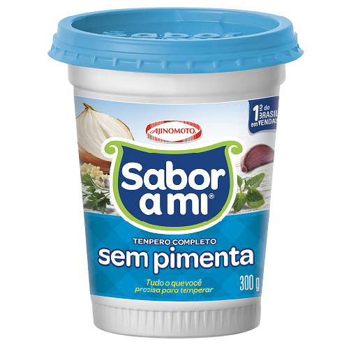Tempero Completo Sem Pimenta 300g - Sabor AMI