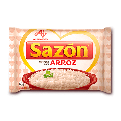 Tempero Pronto para Arroz 60g - Sazón