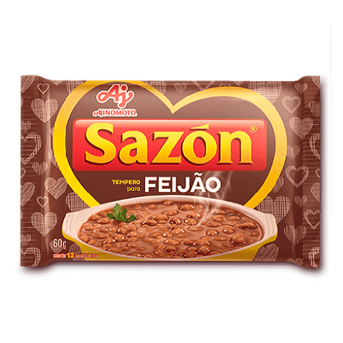 Tempero Pronto para Feijão 60g - Sazón