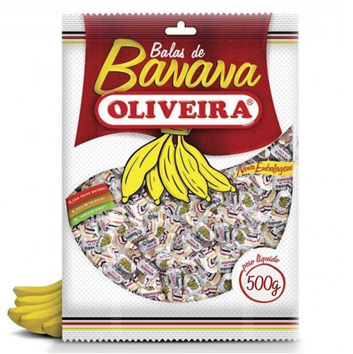 Bala de Banana 500g - Oliveira