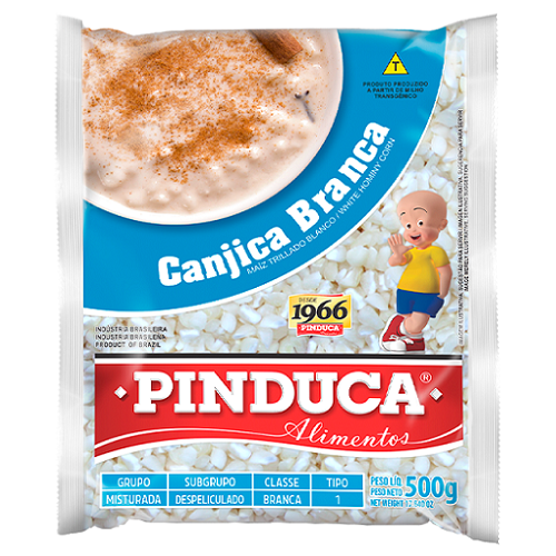 Canjica Branca 400g - Pinduca