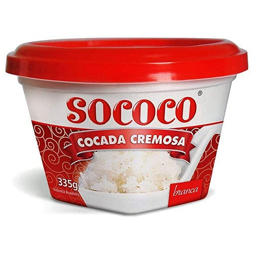 Cocaca Cremosa Branca 335g - Sococo