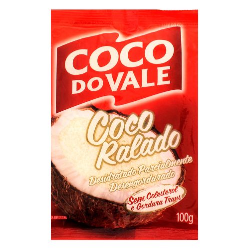 Coco Ralado 100g - Coco do Vale