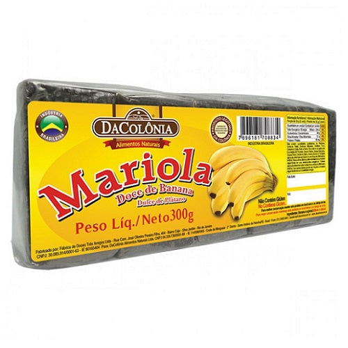 Doce de Banana Mariola 300g - Da Colônia