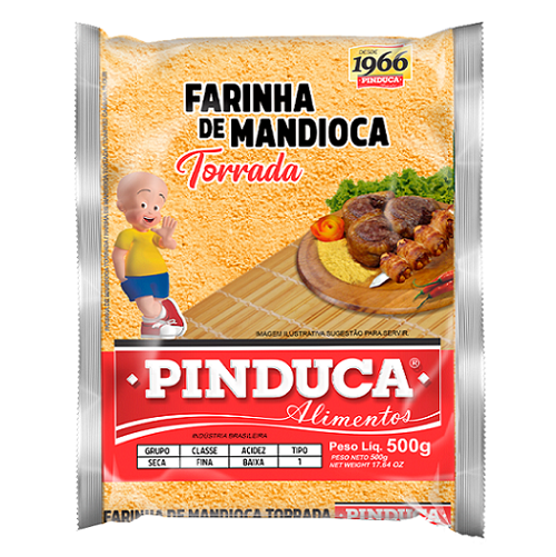 Farinha De Mandioca Torrada 500g - Pinduca