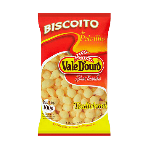 Biscoito de Polvilho Tradicional 100g - Vale D'ouro
