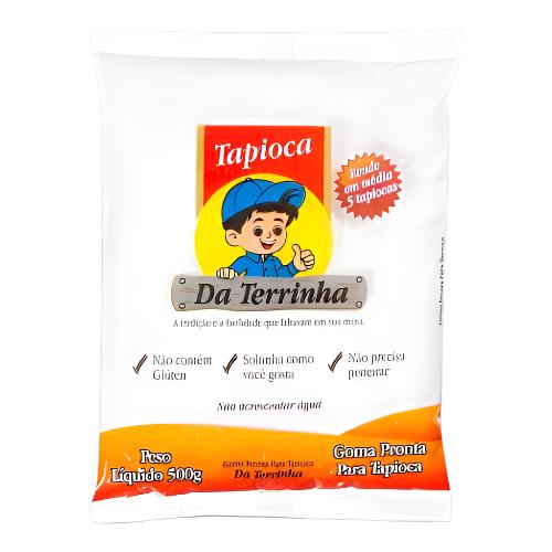 Tapioca Hidratada 500g - Da Terrinha